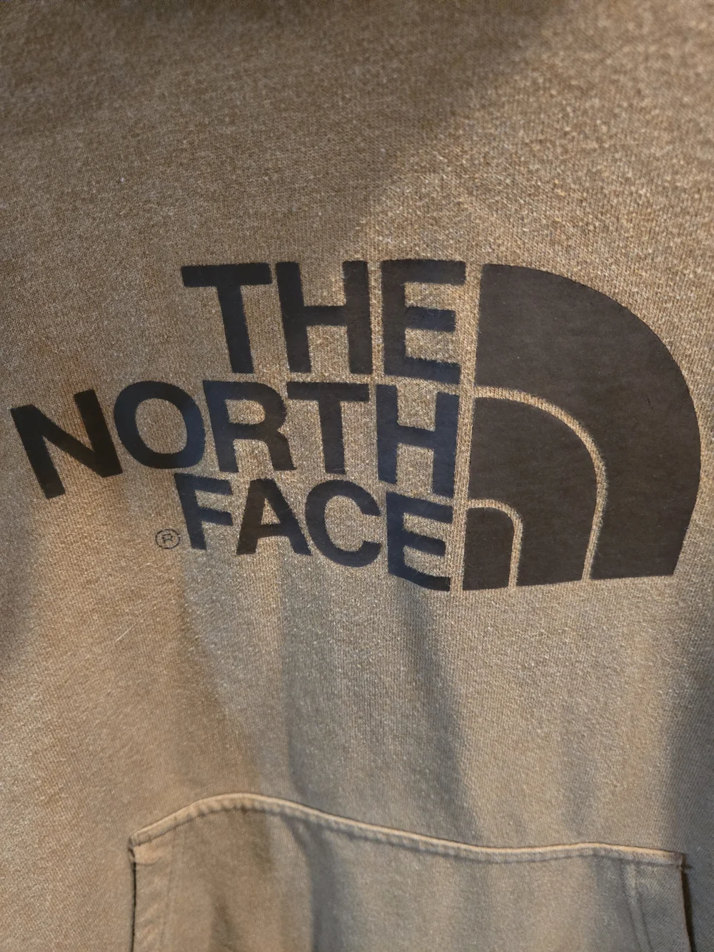 The North Face Men’s Brown Logo Hoodie Sweater